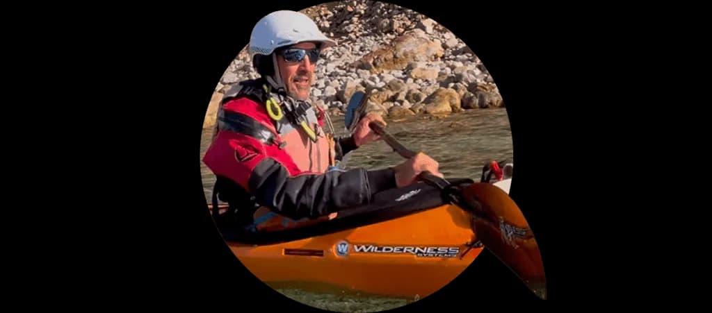 Winter kayaking season in Ibiza