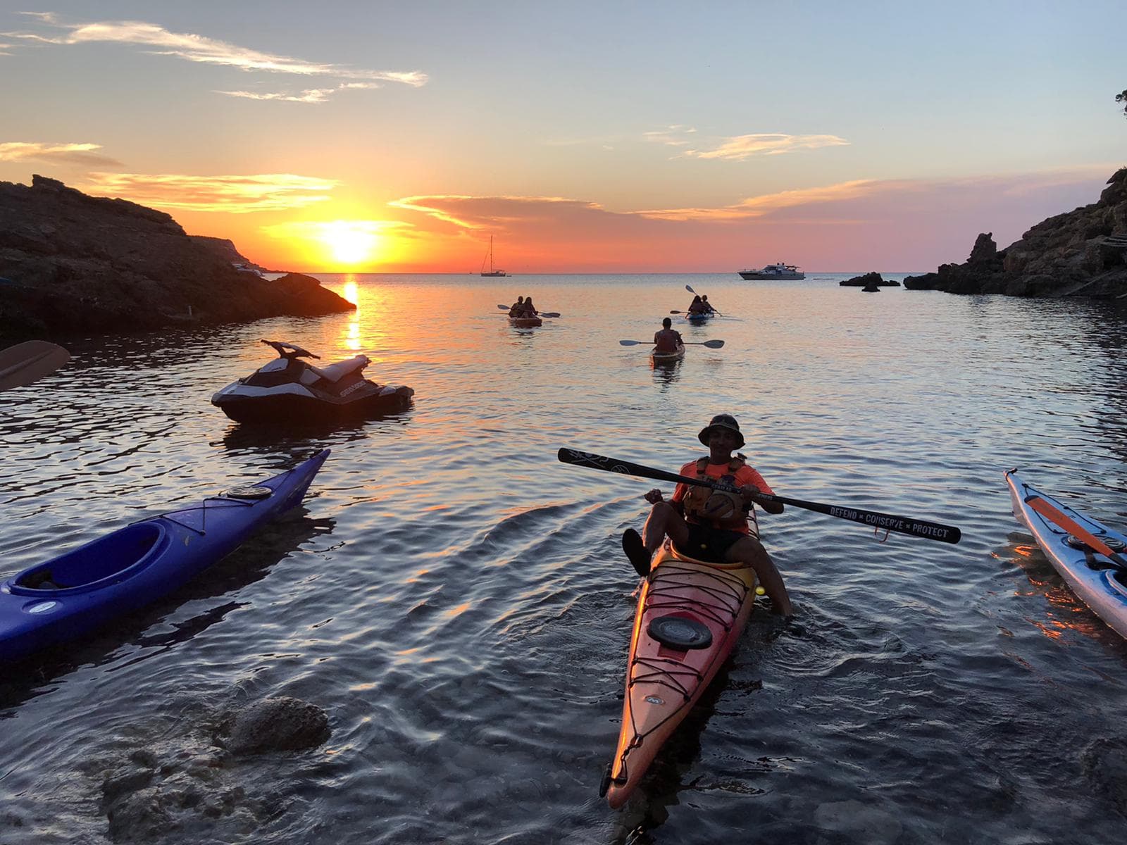 Sunset Kayak — 2